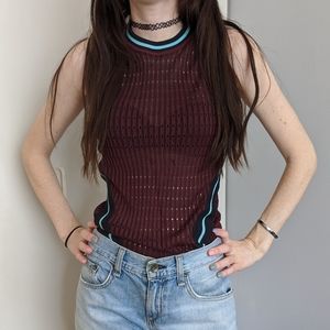 Alexander Wang mesh tank top